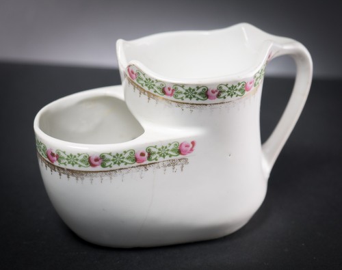 Shaving mug scuttle antique - shaving,