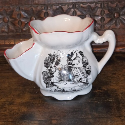 Antique ironstone shaving mug - shaving,