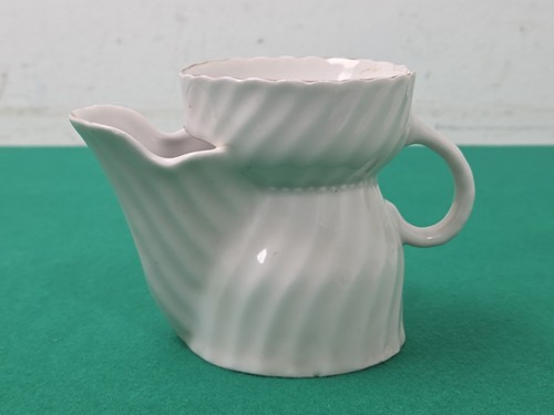 Antique scuttle shaving mug - scuttle,