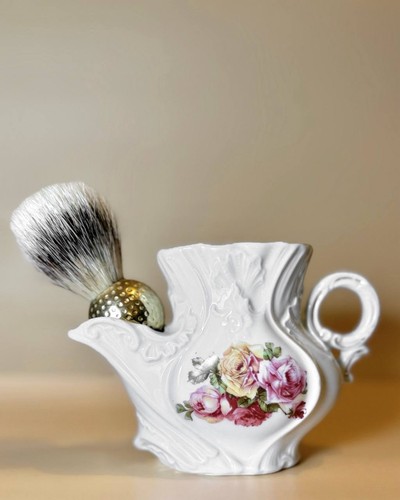 Antique porcelain shaving - antique,