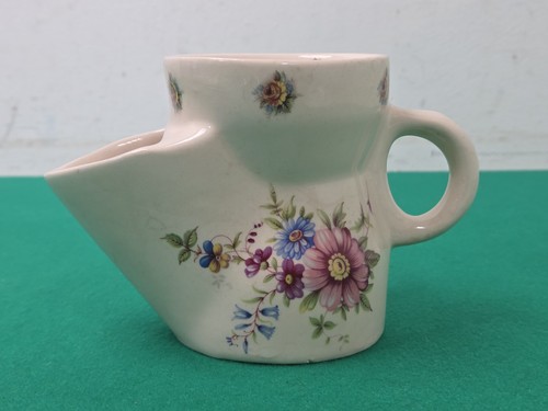 Vintage flower scuttle shaving - scuttle,