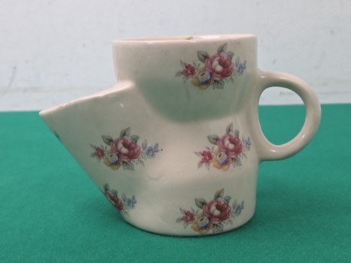 Vintage flower scuttle shaving - vintage,