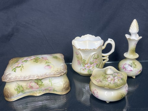 Antique hand painted - antique, 7