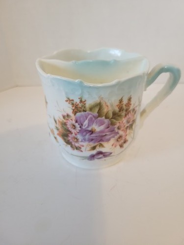 Vintage porcelain shaving mug - porcelain,