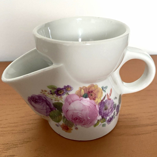 Vintage ceramic shaving mug - vintage,